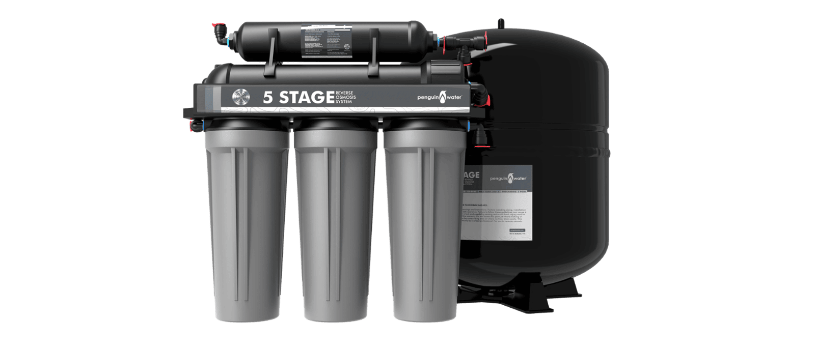 5 stage made in America Penguin Water reverse osmosis system