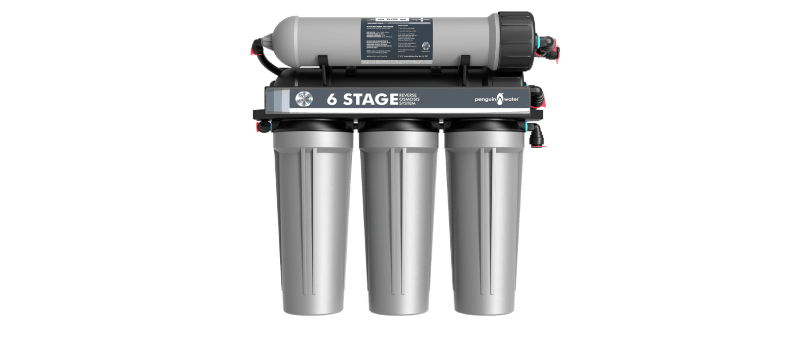 6 stage made in America Penguin Water reverse osmosis system