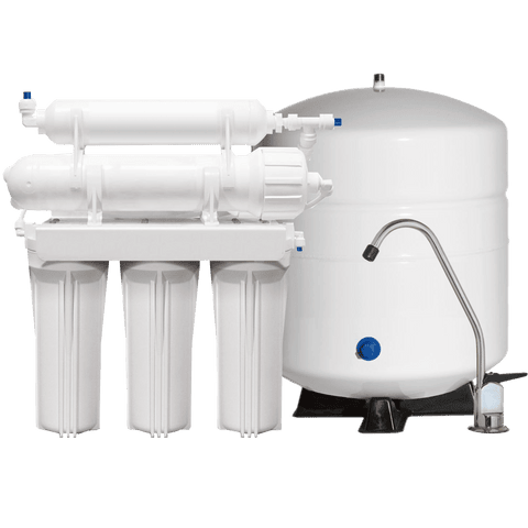 Pro Series 5 Stage Reverse Osmosis Drinking Water System. This picture is a link to our reverse osmosis systems page.